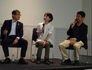 左から水出氏、藤崎氏、水野氏