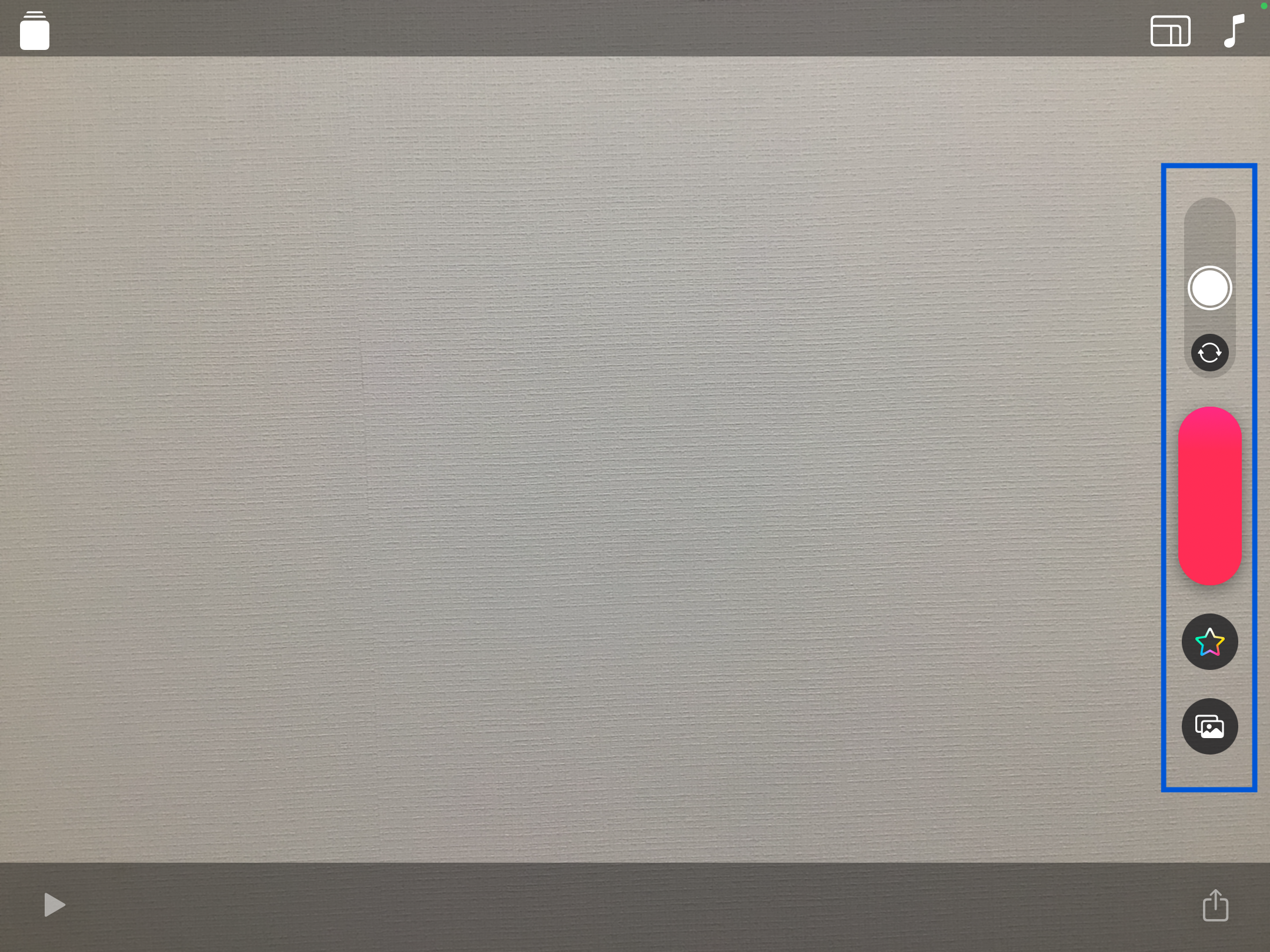 Clips操作画面