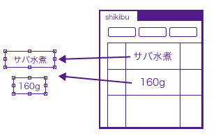 流し込み位置を設定/ワンクリックで流し込み