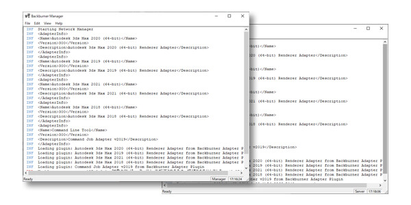 Backburnerネットワークレンダリングの基本的な設定手順