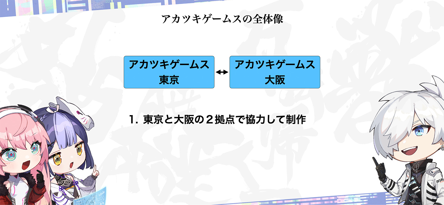 アカツキゲームスの開発体制01