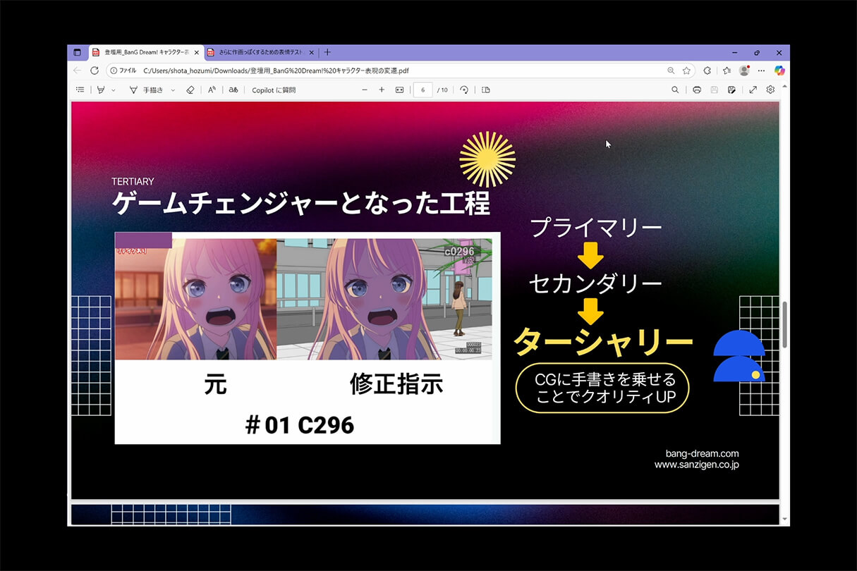 BanG Dream! 10周年キャラクター表現の軌跡07