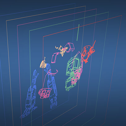 ラインのレンダーエレメント出力