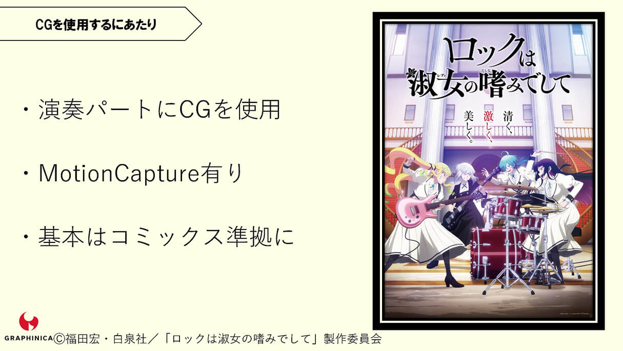 TVアニメ「ロックは淑女の嗜みでして」CGメイキング~B面~04