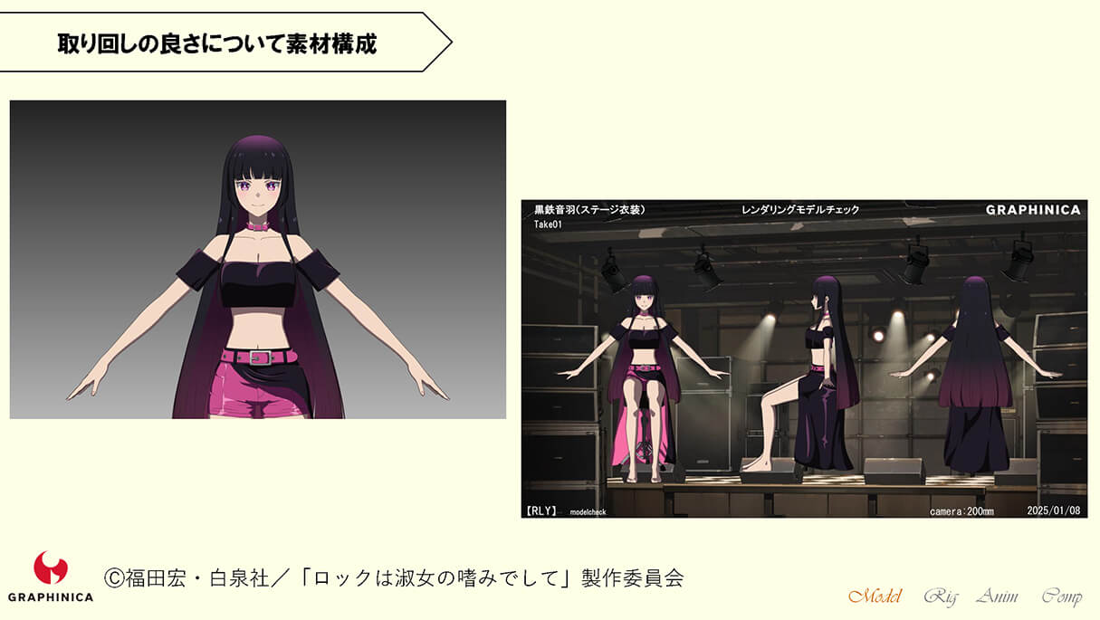 TVアニメ「ロックは淑女の嗜みでして」CGメイキング~B面~18