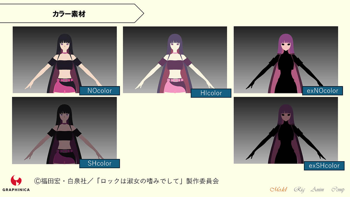 TVアニメ「ロックは淑女の嗜みでして」CGメイキング~B面~20