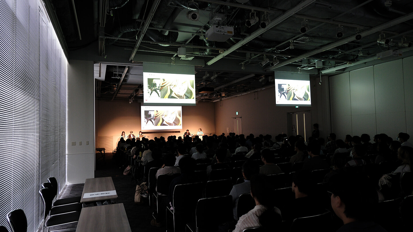 TVアニメ「ロックは淑女の嗜みでして」CGメイキング~B面~ 会場風景01