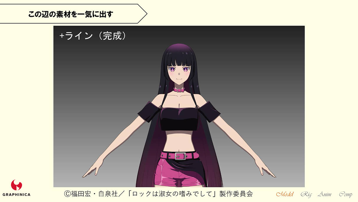 TVアニメ「ロックは淑女の嗜みでして」CGメイキング~B面~22