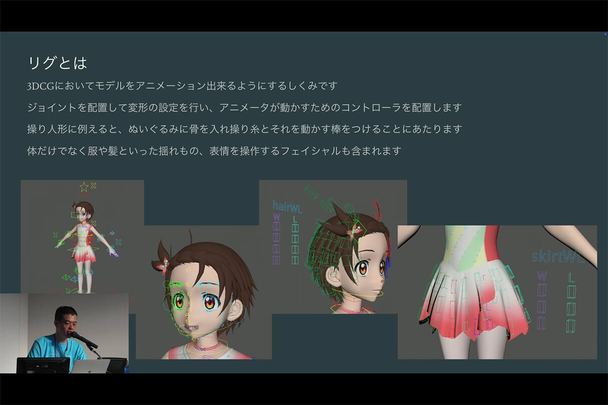 株式会社ENGIによるTVアニメ『メダリスト』のキャラクターリギング解説01