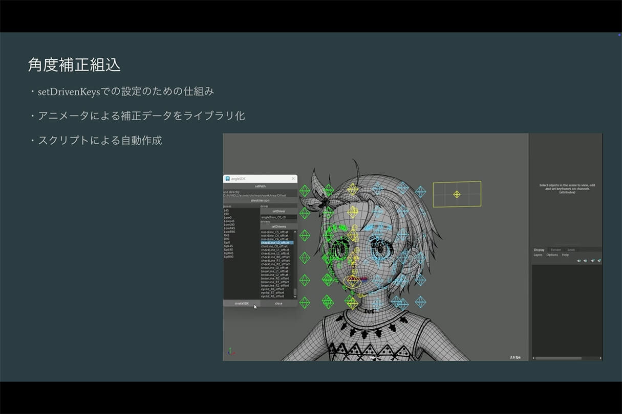 株式会社ENGIによるTVアニメ『メダリスト』のキャラクターリギング解説34
