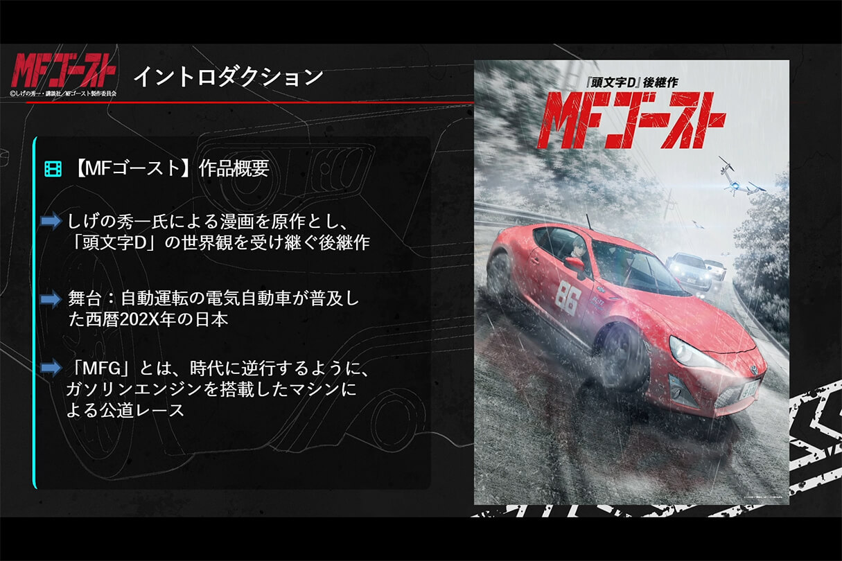 リアルとアニメの融合 ―『MFゴースト』における3DCGレース表現の舞台裏01