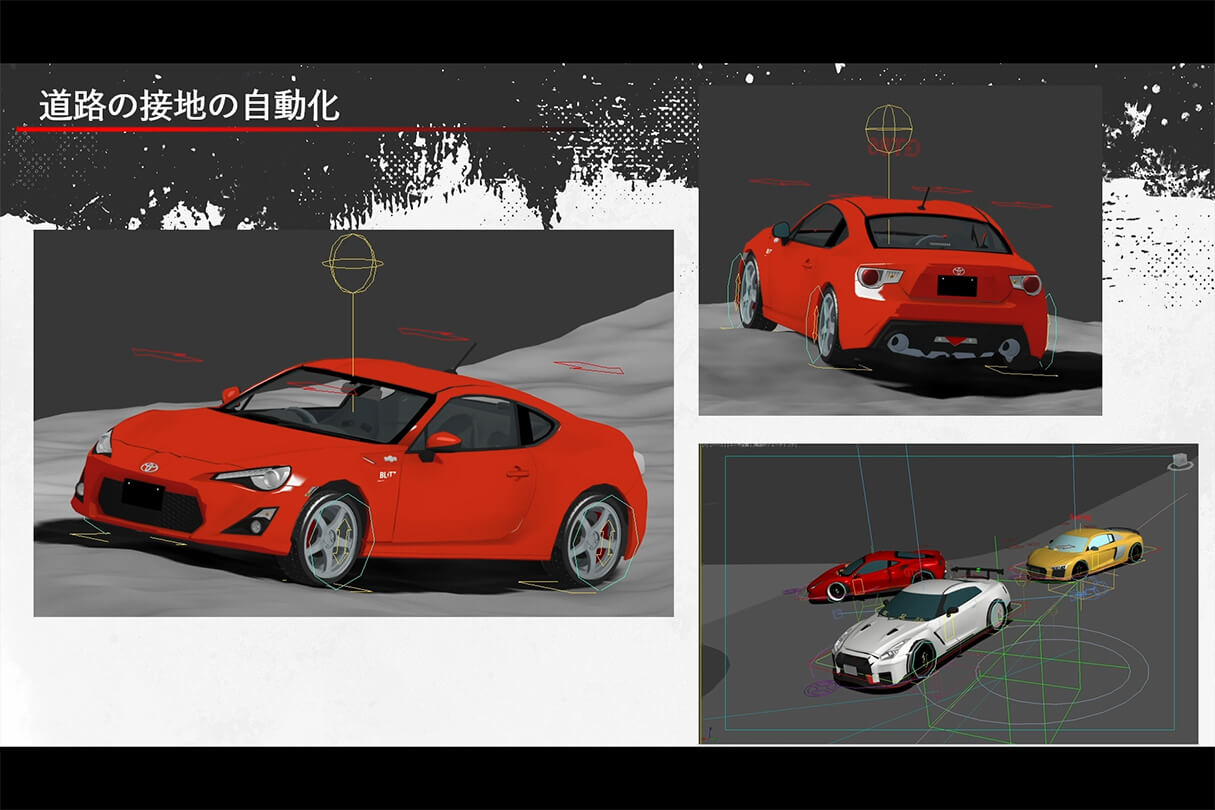 リアルとアニメの融合 ―『MFゴースト』における3DCGレース表現の舞台裏18