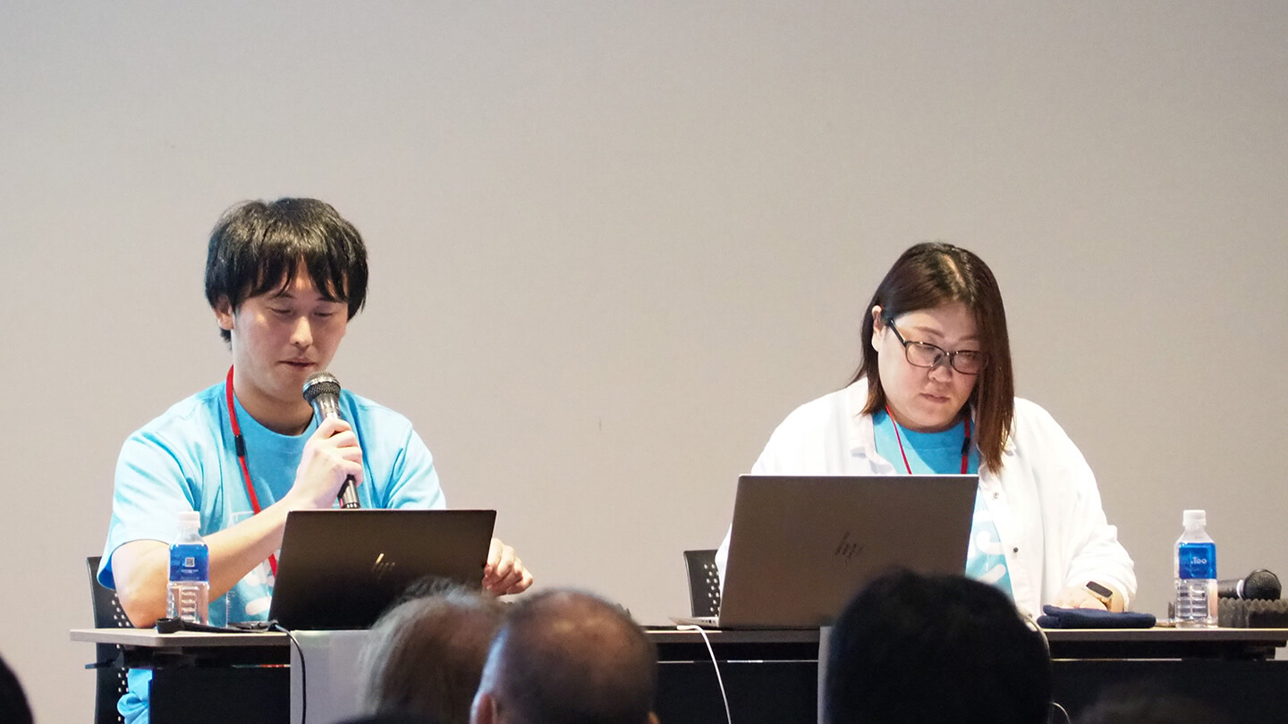 株式会社ENGIによるTVアニメ『メダリスト』のキャラクターリギング解説 会場風景02