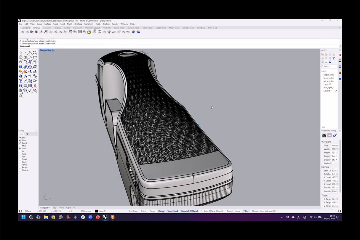 Autodesk Fusion × Rhinoによる次世代デザインワークフロー 30