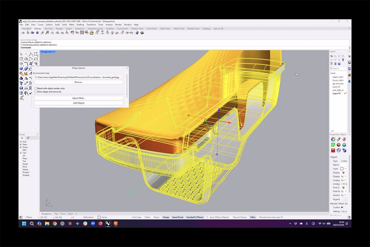 Autodesk Fusion × Rhinoによる次世代デザインワークフロー 31