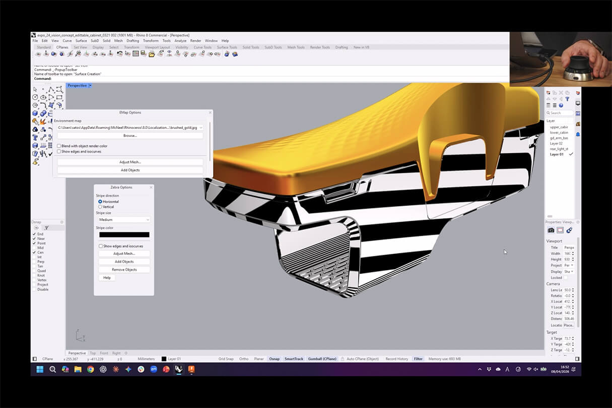 Autodesk Fusion × Rhinoによる次世代デザインワークフロー 32