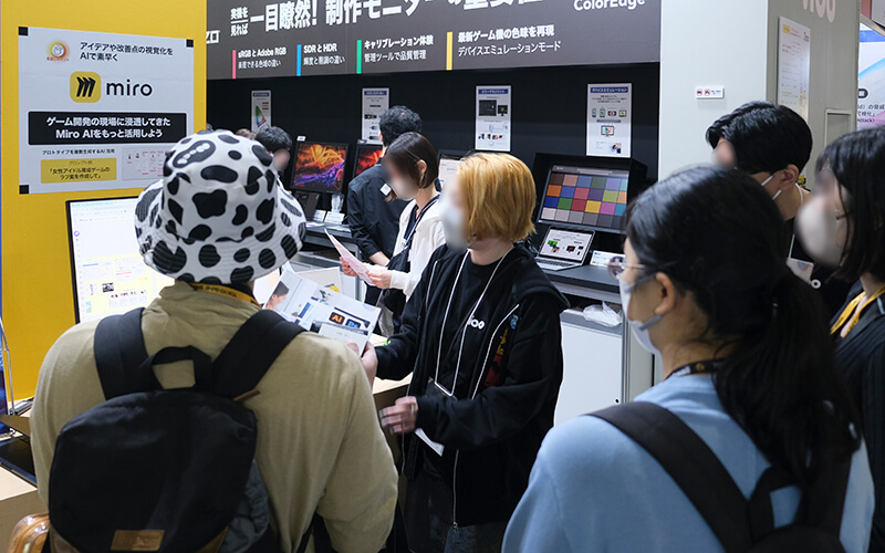 東京ゲームショウ2026 Tooブース Miroコーナーでの様子