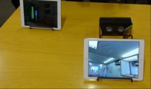 終了後は、コンテンツやカメラなどを実際に体験する時間も用意された。