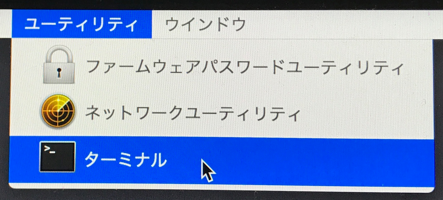 ログインパスワードが分からなくなった（macOS 10.12～）