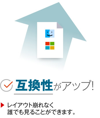 互換性がアップ!