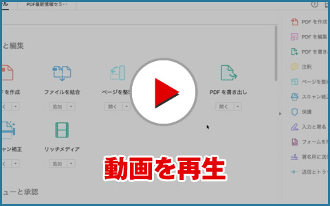 動画を再生