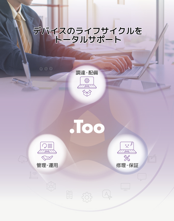 デバイスのライフサイクルをトータルサポート