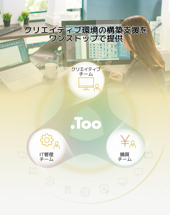 導入から運用支援、サポートまですべて自社内完結